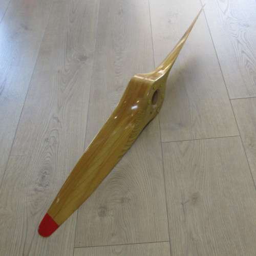 Vintage wooden airplane propeller serial number N006070 - 114cm