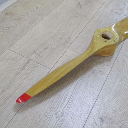 Vintage wooden airplane propeller serial number N006070 - 114cm