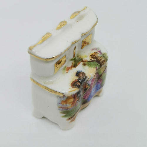 Vintage Limoges miniature porcelain cabinet ornament