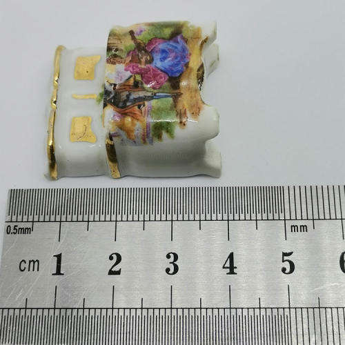 Vintage Limoges miniature porcelain cabinet ornament