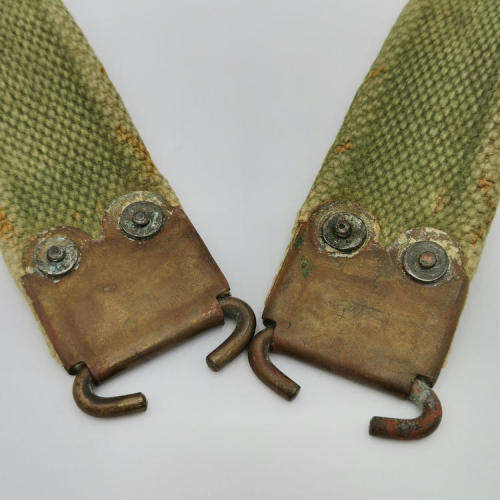 SADF green webbing rifle sling - 110cm
