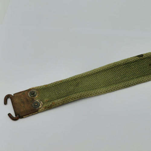 SADF green webbing rifle sling - 110cm