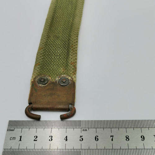 SADF green webbing rifle sling - 110cm