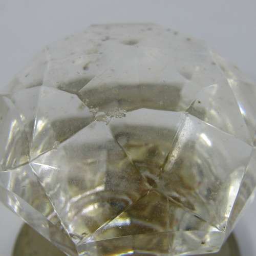 Pair of glass door knobs