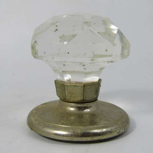 Pair of glass door knobs