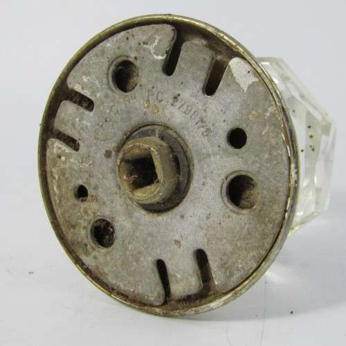 Pair of glass door knobs