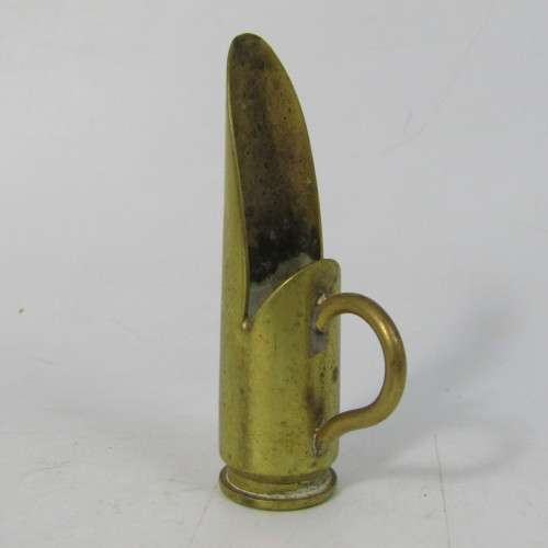 Lot of 3 miniature brass WW2 trench art ornaments