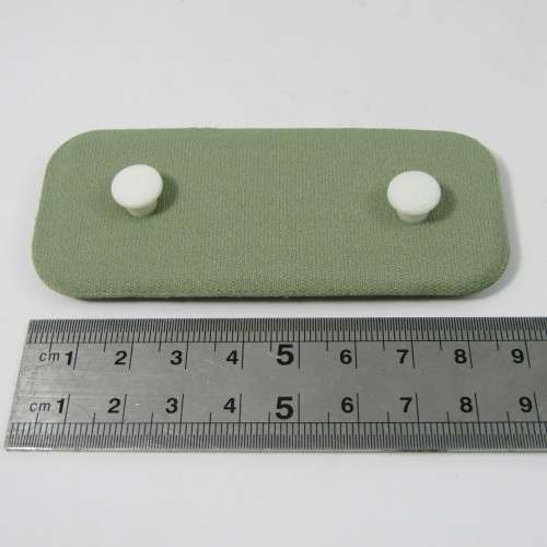 SANDF Paratrooper basic wing embossed badge