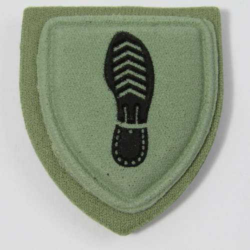 SANDF tracker qualification badge - embossed