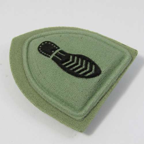 SANDF tracker qualification badge - embossed