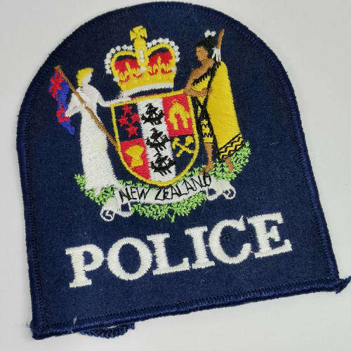 New Zealand Police cloth badge