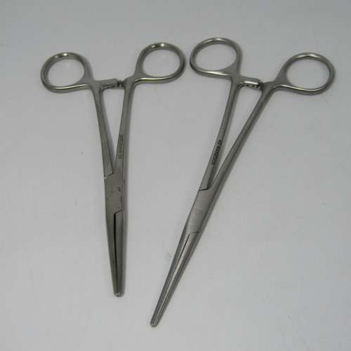 Lot of 5 Dentist clamps
