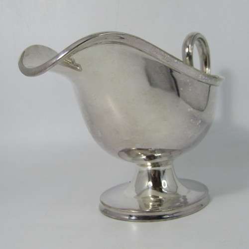 Antique Mappin and Webb Princess plate gravy boat