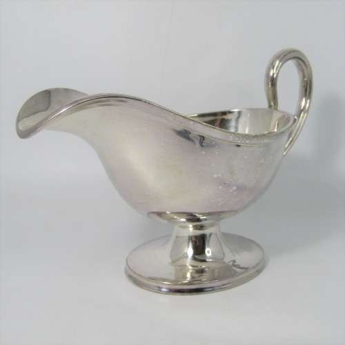 Antique Mappin and Webb Princess plate gravy boat