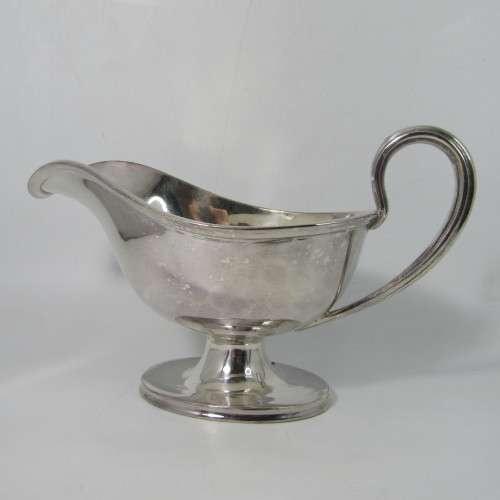 Antique Mappin and Webb Princess plate gravy boat