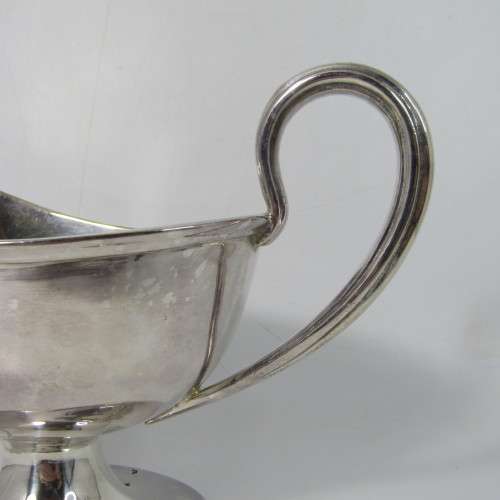 Antique Mappin and Webb Princess plate gravy boat
