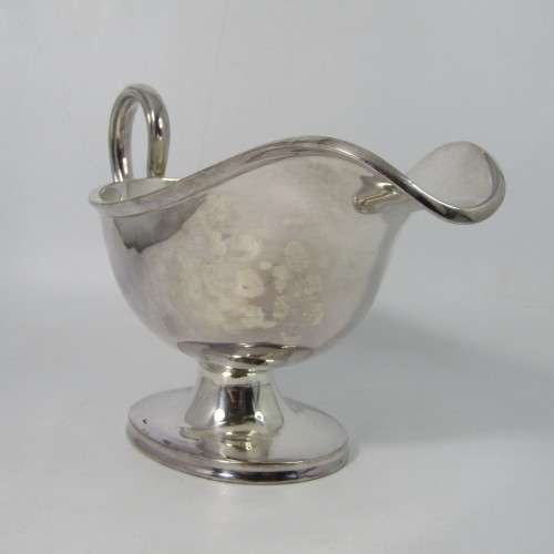 Antique Mappin and Webb Princess plate gravy boat