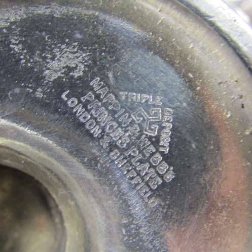 Antique Mappin and Webb Princess plate gravy boat