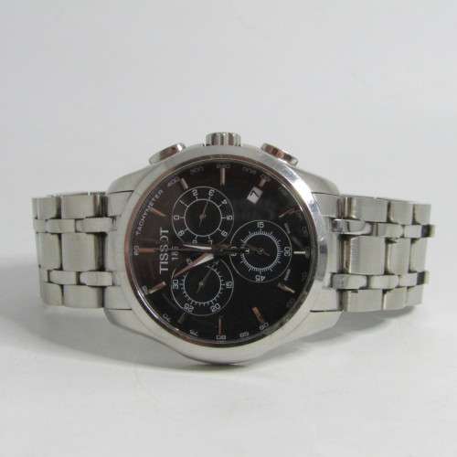 Tissot Couturier Quartz Chronograph mens watch - working - no box