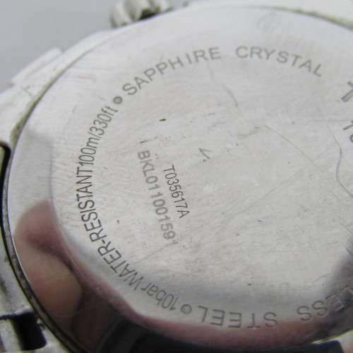 Tissot Couturier Quartz Chronograph mens watch - working - no box