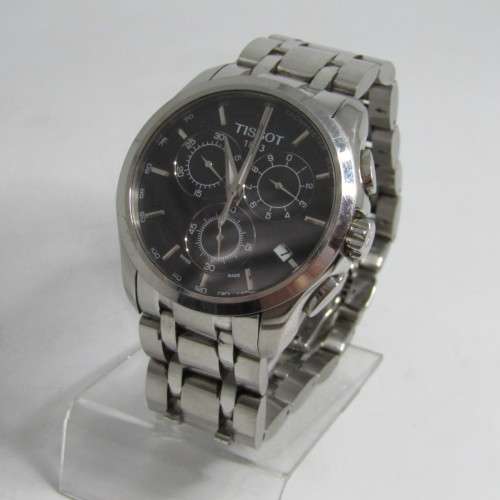 Tissot Couturier Quartz Chronograph mens watch - working - no box