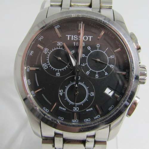 Tissot Couturier Quartz Chronograph mens watch - working - no box