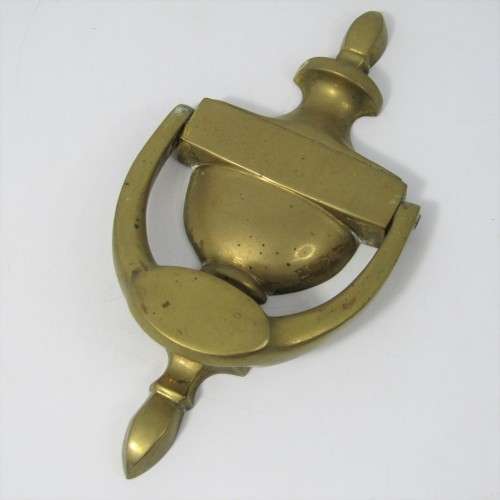 Vintage brass door knocker