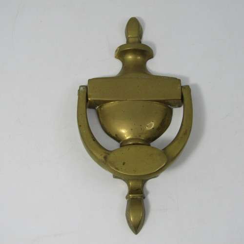 Vintage brass door knocker