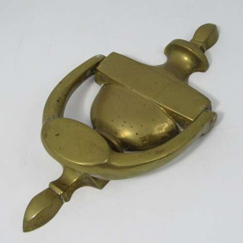 Vintage brass door knocker