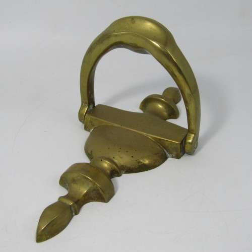 Vintage brass door knocker