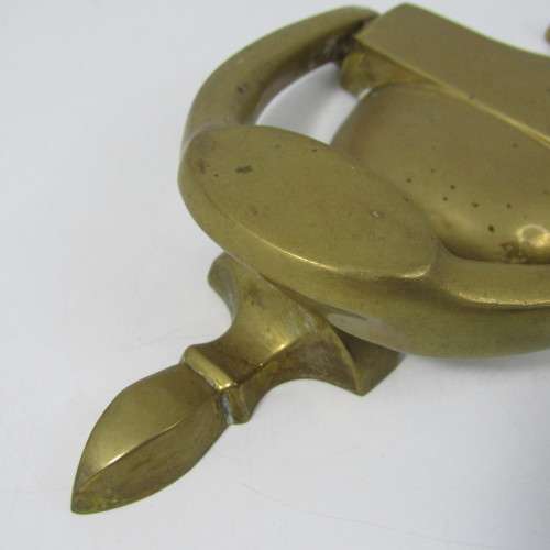 Vintage brass door knocker