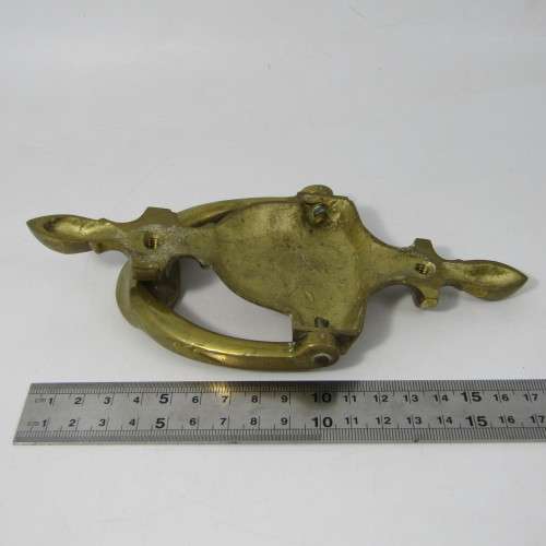 Vintage brass door knocker