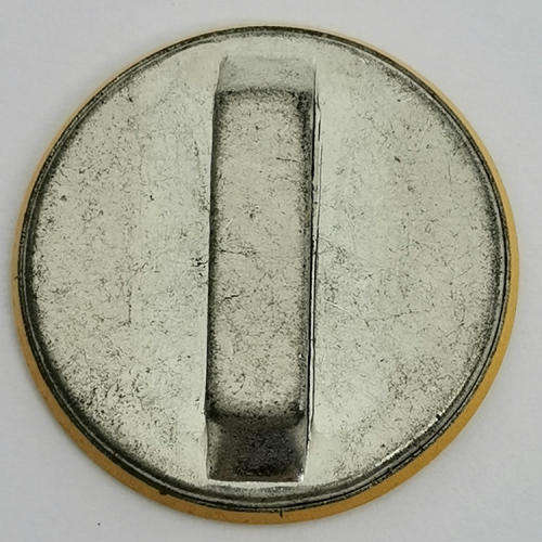 1956 Springbok Rugby tour Piet du Toit tinnie badge