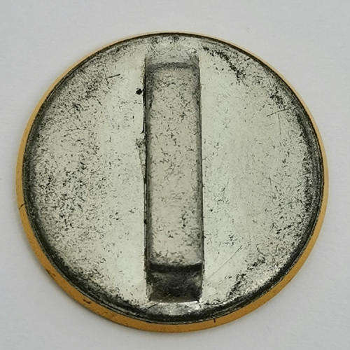 1956 Springbok Rugby tour Harry Walker tinnie badge