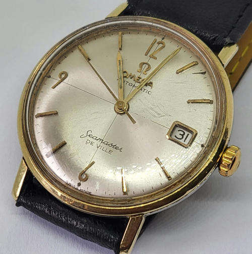 Vintage Omega Automatic Seamaster De Ville mens watch- Working- Sealed case- Orginal crown and glass