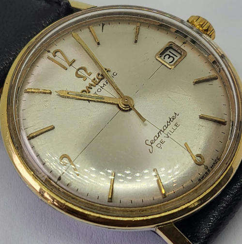 Vintage Omega Automatic Seamaster De Ville mens watch- Working- Sealed case- Orginal crown and glass