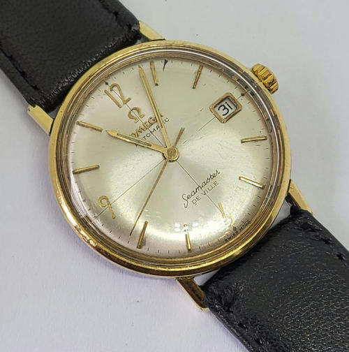 Vintage Omega Automatic Seamaster De Ville mens watch- Working- Sealed case- Orginal crown and glass