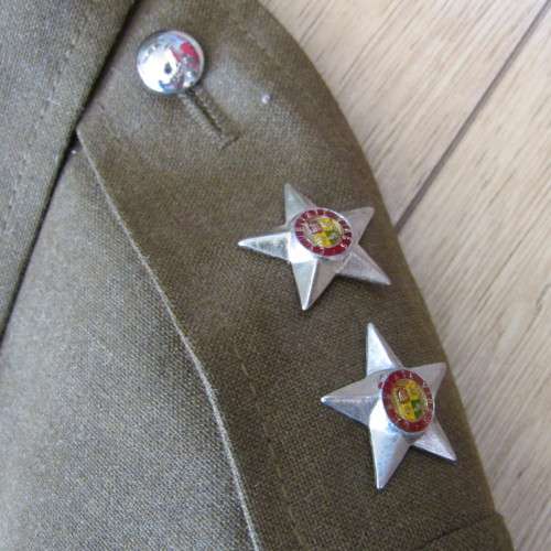 SADF Catering Corps Lieutenant step out tunic