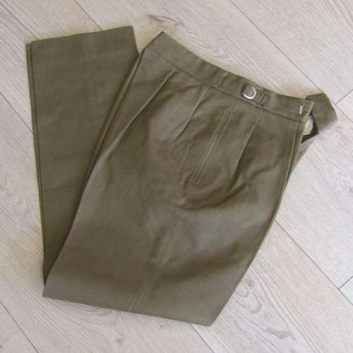 Old SADF tunic and trousers - no buttons