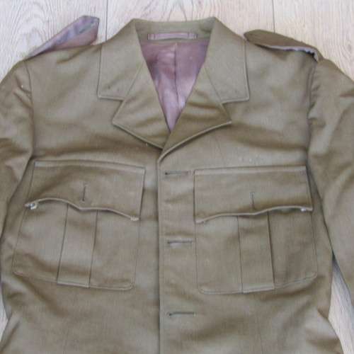 Old SADF tunic and trousers - no buttons