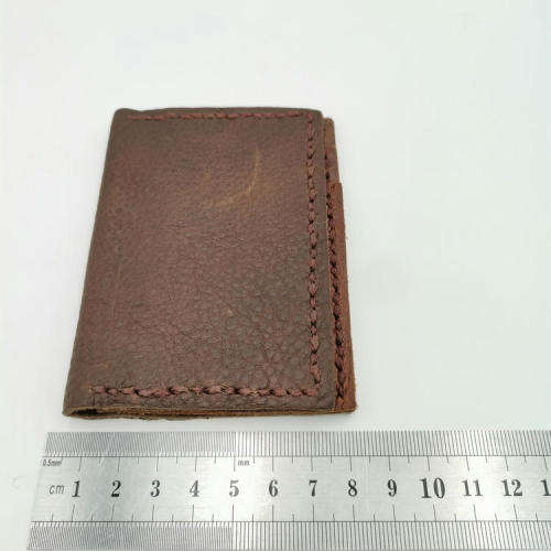 Vintage Beretta handmade leather wallet