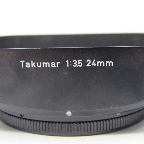 Asahi Pentaxlens hood for Taumar 1:35 24mm lens
