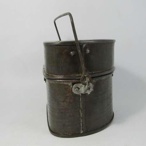 1917 Rippingilles Birmingham WW1 pot and pan dixie set / mess tin