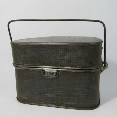 1917 Rippingilles Birmingham WW1 pot and pan dixie set / mess tin