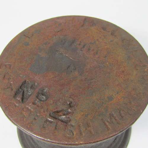 EEch Hile and Co. Ltd. Vysel and Stamper antique mortar and pestle No. 2 Best British make