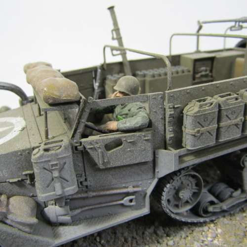 US Army military display diorama with lead dome