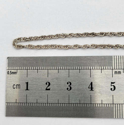 925 silver necklace - 43cm - 4.3g