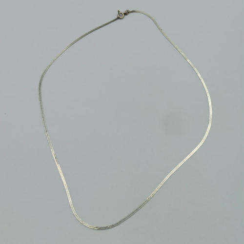 Sterling  Silver necklace 39cm - weighs 1.8g