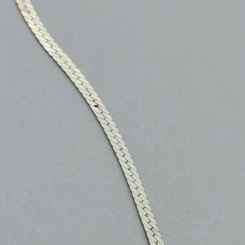 Sterling  Silver necklace 39cm - weighs 1.8g