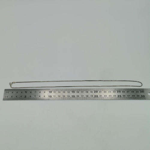Silver necklace 58cm - weighs 6.4g